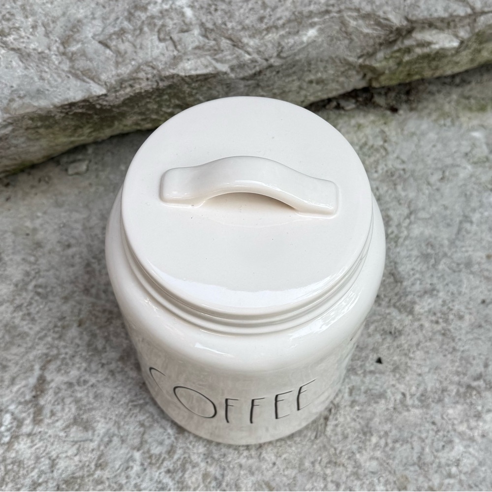 Rae Dunn COFFEE Large Letter 2018 Canister - Picture 2 of 5